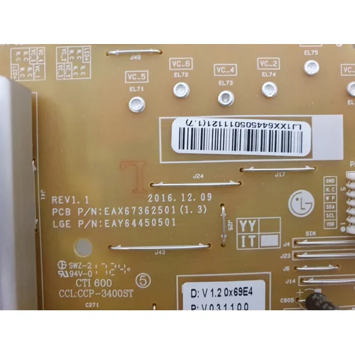 ZASILACZ EAX67362501-1.3 EAY64450501 LGP55L-17UL6 - zdjęcie 1