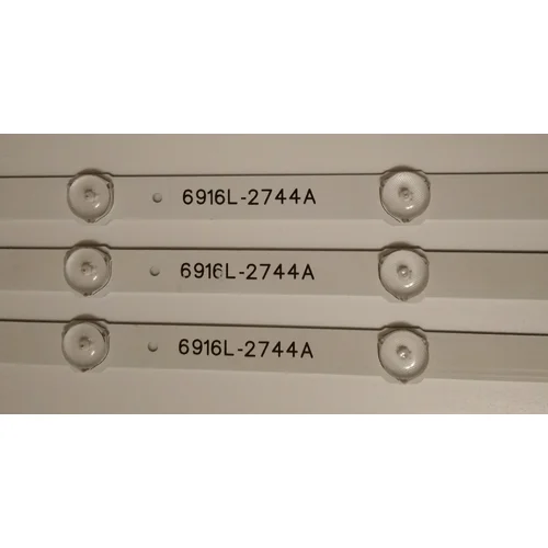 Listwy LED 6916L-2744A LG 43UH603V 43UH620V 43UH610V 43UH6207 AGF79046801 LC430DGE (FJ)(M1) LC430DGE-FJM1 - zdjęcie 1