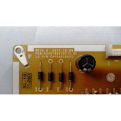 ZASILACZ LG 43UK6950PLB EAX67865101 (1.6) REV1.0 - zdjęcie 3