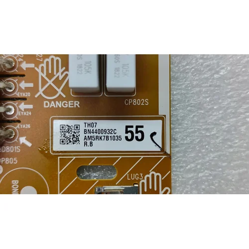 ZASILACZ SAMSUNG UE55NU7102K L55E6_NHS BN44-00932C - zdjęcie 2