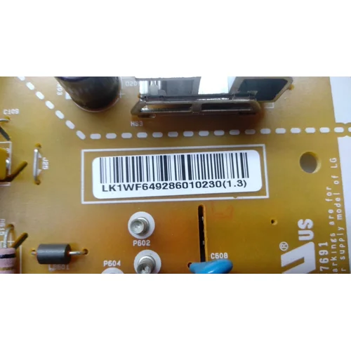 ZASILACZ LG 43UK6950PLB EAX67865101 (1.6) REV1.0 - zdjęcie 4