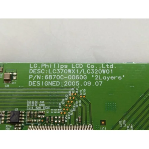 T-CON LOGIKA PHILIPS LC320W01-SL01 6870C-0060G - zdjęcie 1