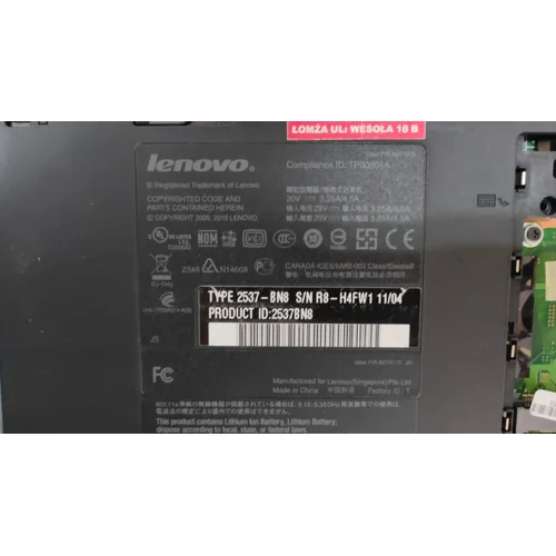LENOVO T420 - OBUDOWA DOLNA|PLAMSTER|CHŁODZENIE... - zdjęcie 6