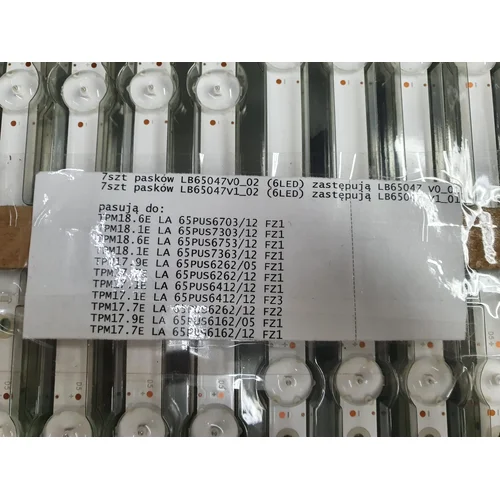 PODŚWIETLENIE LED LB65047 PHILIPS 65PUS6412/12 - zdjęcie 1