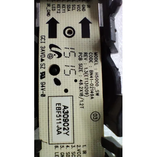 MODUŁ WI-FI / POWER SWITCH SAMSUNG UE40H6270SS BN59-01174A BN41-02149A - zdjęcie 3