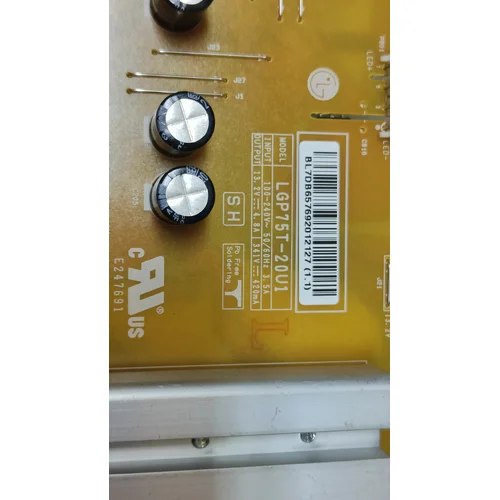 ZASILACZ LG 75UN85003LA EAX69063801(1.6) EAY65769201 LGP75T-20U1 - zdjęcie 2