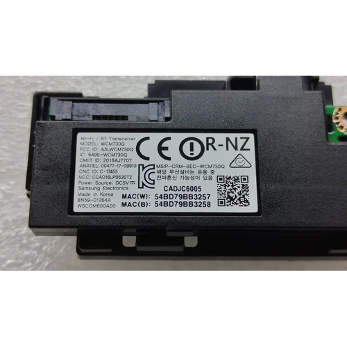 MODUŁY SAMSUNG UE55MU6172U BN61-11584A WCM730Q A39955A - zdjęcie 2