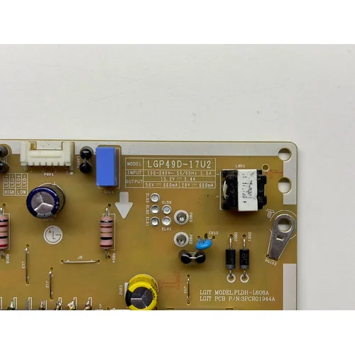 ZASILACZ LG 49UJ6500 EAX67128101(2.1) EAY64491201 LGP49D-17U2 - zdjęcie 1