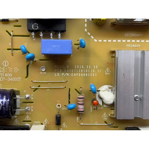ZASILACZ LG 49UJ6500 EAX67128101(2.1) EAY64491201 LGP49D-17U2 - zdjęcie 2