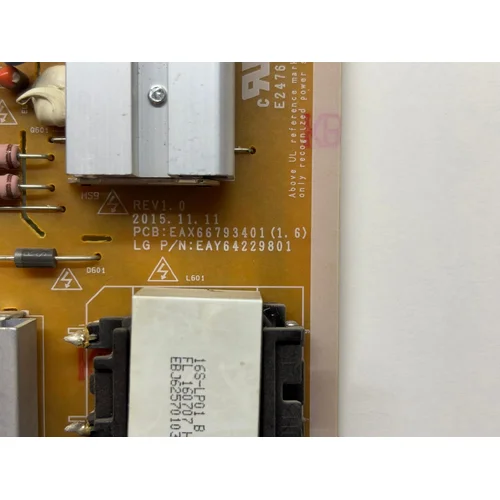 ZASILACZ LG 49UH6507 EAX66793401(1.6) EAY64229801 LGP49DIMU-16CH2 - zdjęcie 2