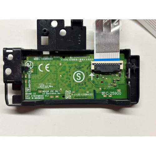 KOMPLET MODUŁÓW WI-FI POWER SWITCH IR LG 43UP75003LF LGSBWAC03 EBR8714900 - zdjęcie 1