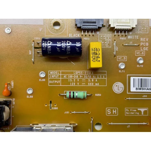 ZASILACZ LG 55NANO863PA EAX69508302(1.1) LGP55-21UL6 - zdjęcie 2