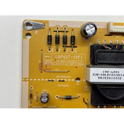 ZASILACZ LG 43LM6300PLA EAX68210401(1.8) LGP43T-19F1 - zdjęcie 2
