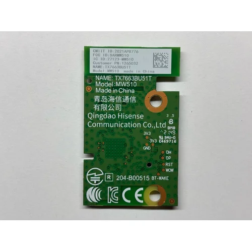 MODUŁ WI-FI HISENSE 55A63H M5B54_MB_V1.00 - zdjęcie 1