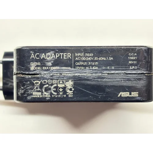 ZASILACZ DO LAPTOPA ASUS EXA1280EH 19V 3.42A - zdjęcie 1
