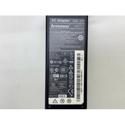ZASILACZ DO LAPTOPA LENOVO PA-1650-16I 20V 3.25A - zdjęcie 1