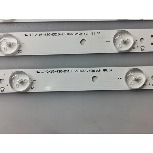 PODŚWIETLENIE LED GJ-2K15-430-D510-17.8MM-V4 50LED - zdjęcie 1