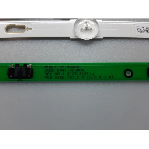 PODŚWIETLENIE TV SAMSUNG UE65KU6179 V5DU-650DCB-R1 CY-WK065HGAV1H - zdjęcie 3