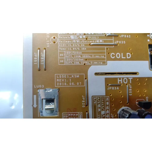 ZASILACZ SAMSUNG UE55K6370SS L55E1_KSM PSLF101S08A - zdjęcie 3