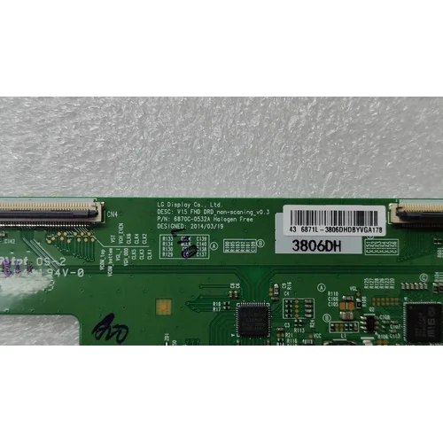 T-CON LOGIKA LG 43LK5900PLA 6870C-0532A - zdjęcie 1