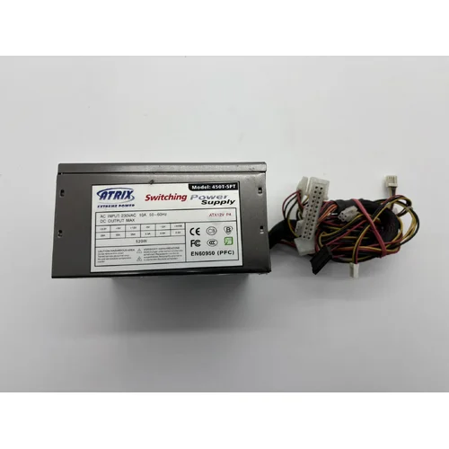 ZASILACZ ATX ATRIX 450T-SPT 520W DO KOMPUTERA PC - zdjęcie 2