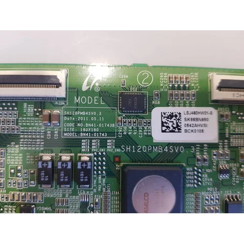 LOGIKA T-CON SAMSUNG UE46D6530 SH120PMB4SV0.3 - zdjęcie 1