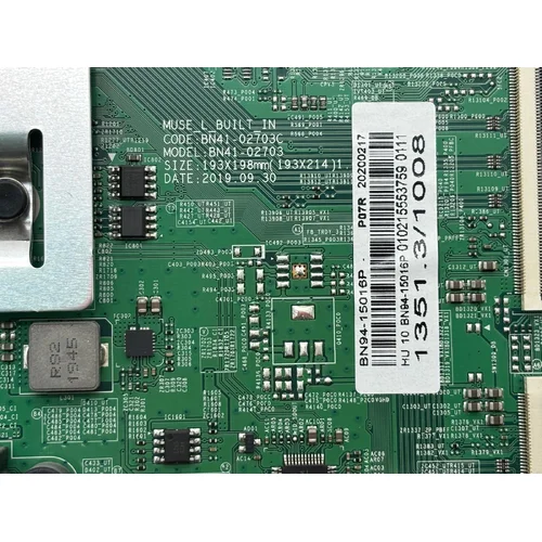 PŁYTA GŁÓWNA MAIN TV SAMSUNG UE55RU7102K BN41-02703C BN94-15016P - zdjęcie 1