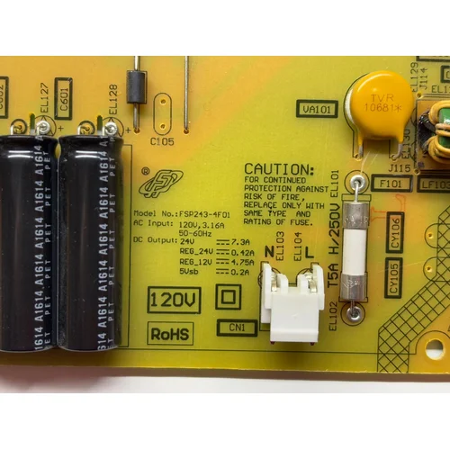 ZASILACZ VIZIO D65U-D2-S FSP243-4F01 056.04243.G051 - zdjęcie 1