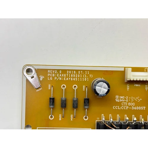 ZASILACZ LG 49UM7400PLB EAX67189201(1.7) LGP49DJ-17U1 - zdjęcie 2