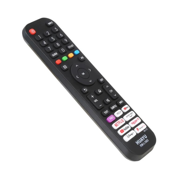 pilot do hisense smart tv rm l1665 v2 zamiennik huayu free media youtu ean gtin 6931956805897