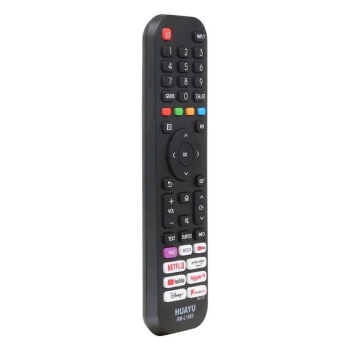 pilot do hisense smart tv rm l1665 v2 zamiennik huayu free media youtu marka huayu