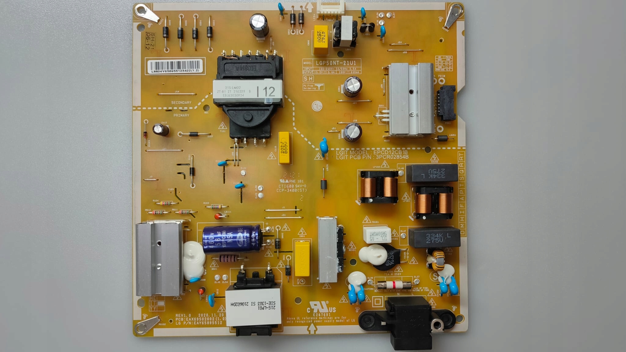 zasilacz lg 50up81003lr eax69502002 1 0 eay65895512